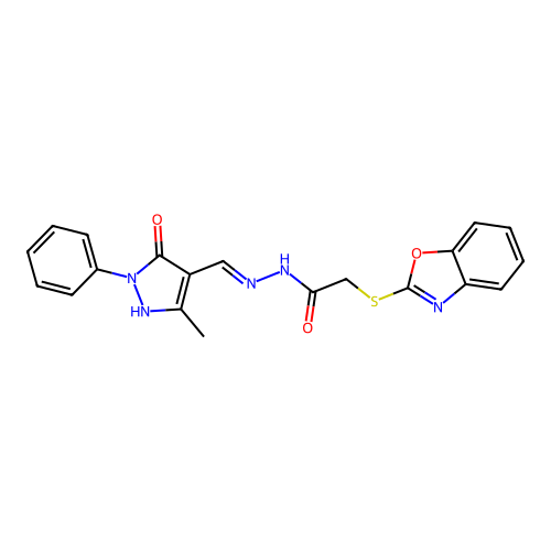 C20H17N5O3S structure