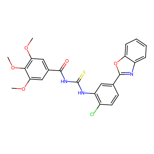 C24H20ClN3O5S structure
