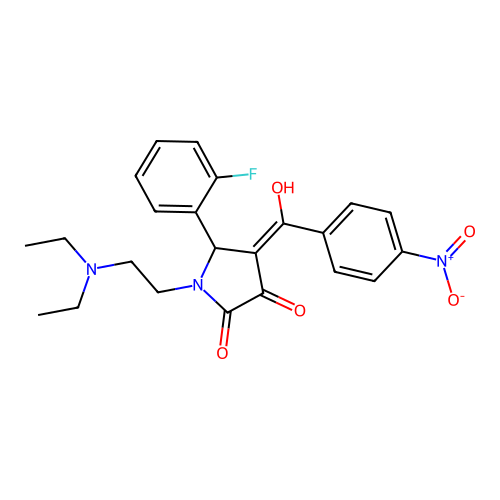 C23H24FN3O5 structure