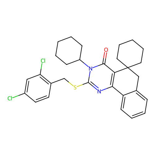C30H32Cl2N2OS structure