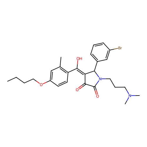 C27H33BrN2O4 structure