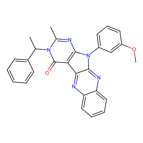 C28H23N5O2 structure