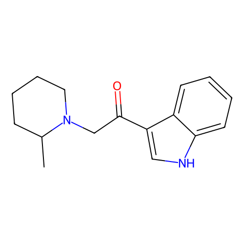 1-(1H-indol-3-yl)-2-(2-methylpiperidin-1-yl)ethanone structure