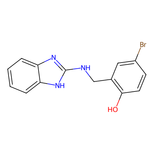 2-[(1H-benzimidazol-2-ylamino)methyl]-4-bromophenol structure