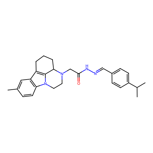 C27H32N4O structure
