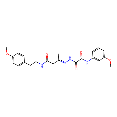 C22H26N4O5 structure