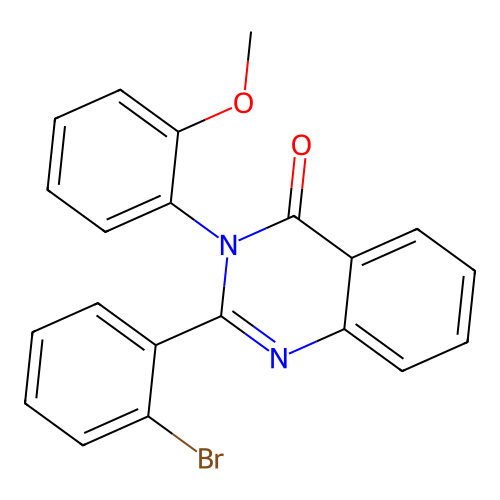 2-(2-bromophenyl)-3-(2-methoxyphenyl)quinazolin-4(3H)-one structure