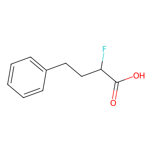 2-Fluoro-4-phenylbutanoic acid structure