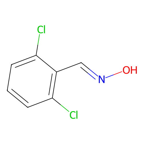 N-((2,6-dichlorophenyl)methylidene)hydroxylamine structure