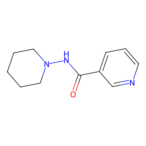 N-Piperidin-1-yl-nicotinamide structure