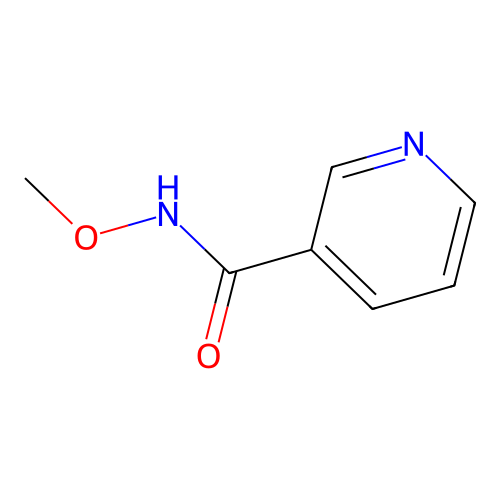 N-methoxypyridine-3-carboxamide structure