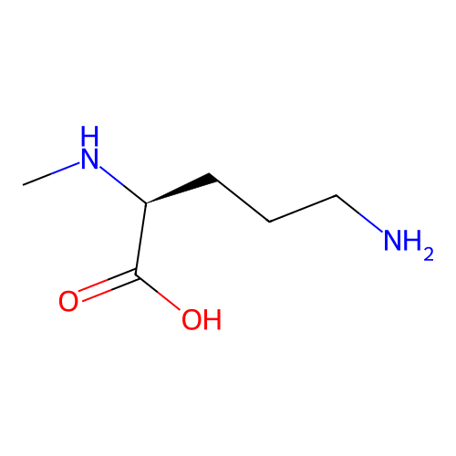 N2-Methyl-L-ornithine structure