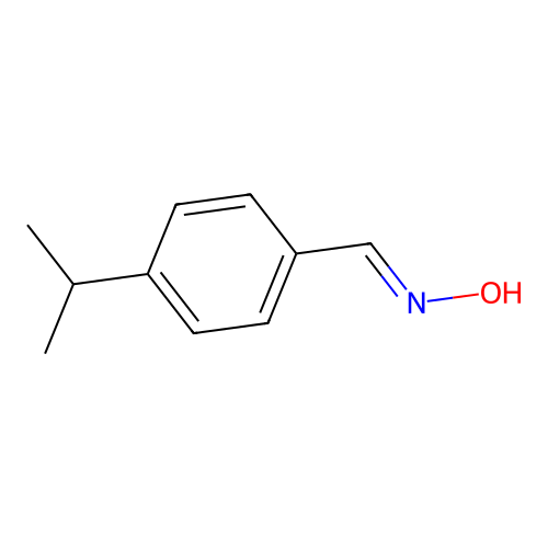 4-(Isopropyl)benzaldehyde oxime structure