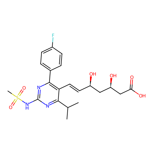 N-Desmethyl rosuvastatin structure