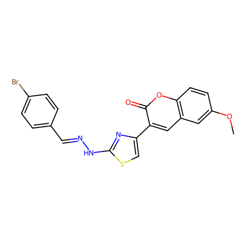 C20H14BrN3O3S structure