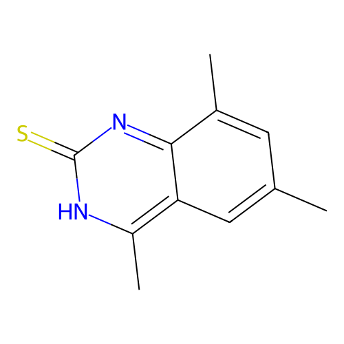 4,6,8-Trimethylquinazoline-2-thiol structure