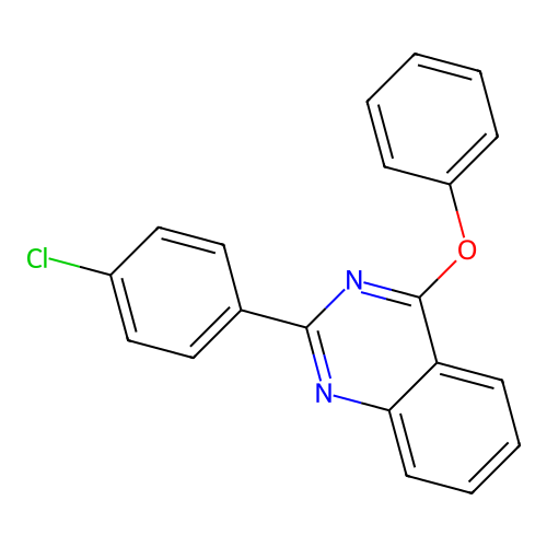 2-(4-Chlorophenyl)-4-phenoxyquinazoline structure