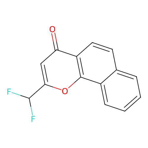 2-(Difluoromethyl)benzo[h]chromen-4-one structure