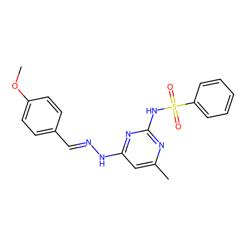 C19H19N5O3S structure