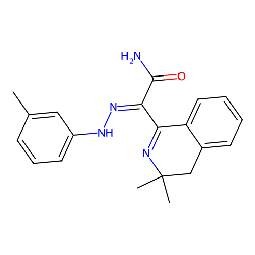 C20H22N4O structure