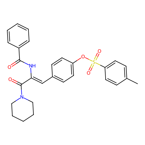 C28H28N2O5S structure
