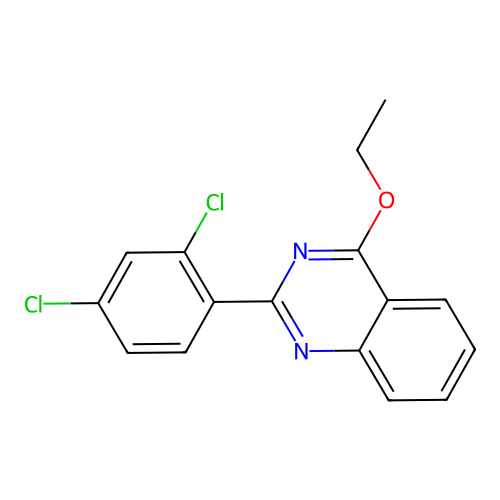 2-(2,4-Dichlorophenyl)-4-ethoxyquinazoline structure