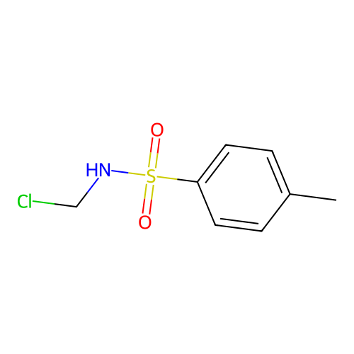 N-(chloromethyl)-4-methylbenzenesulfonamide structure