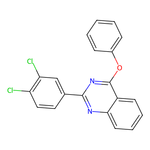 2-(3,4-Dichlorophenyl)-4-phenoxyquinazoline structure