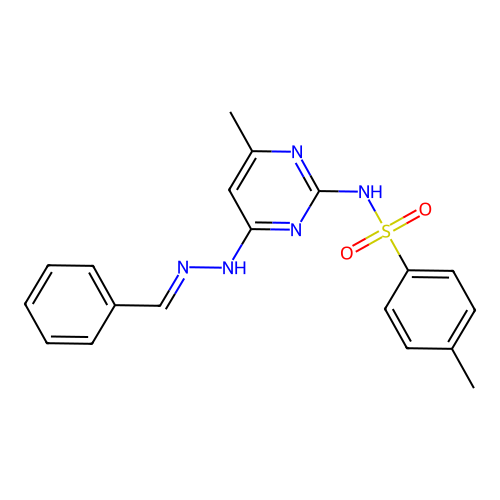 C19H19N5O2S structure