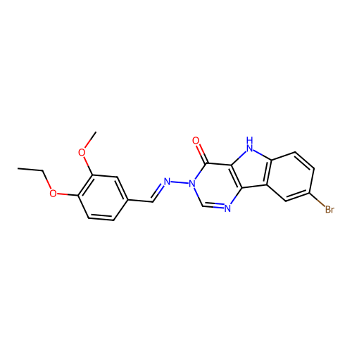 C20H17BrN4O3 structure