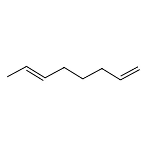 1,6-OCTADIENE structure