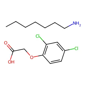 2,4-D heptylammonium salt structure