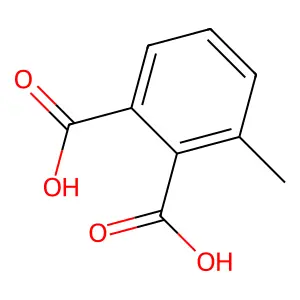 3-Methylbenzene-1,2-dicarboxylic acid structure