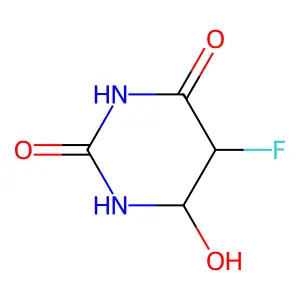 5-氟-6-羟基二氢尿嘧啶 structure