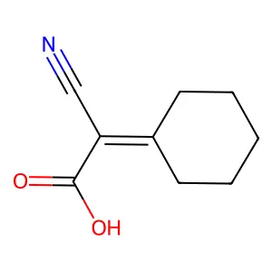 氰基亚环己基乙酸 structure