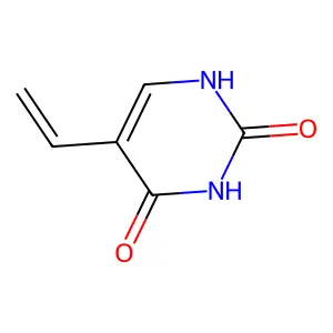 5-Vinyluracil structure