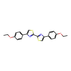 4-(4-Ethoxyphenyl)-2-[4-(4-ethoxyphenyl)-1,3-thiazol-2-yl]-1,3-thiazole structure
