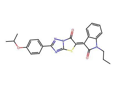 CAS 371130-01-7 - C24H22N4O3S structure