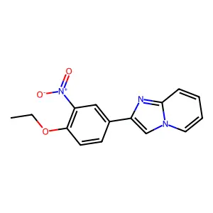 2-(4-Ethoxy-3-nitrophenyl)imidazo[1,2-a]pyridine structure