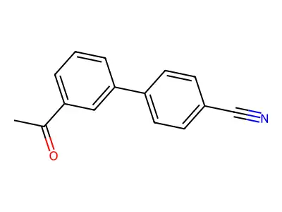3'-Acetyl[1,1'-biphenyl]-4-carbonitrile structure