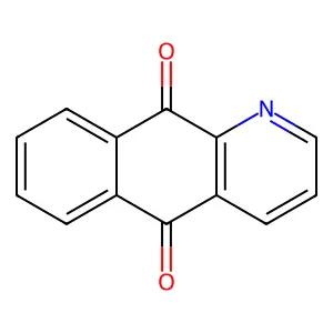 Benzo(g)quinoline-5,10-dione structure
