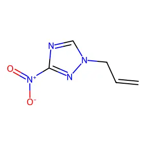 1-Allyl-3-nitro-1H-1,2,4-triazole structure