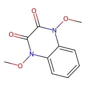 1,4-Dimethoxyquinoxaline-2,3-dione structure