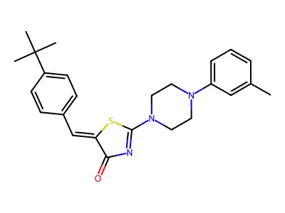 CAS 371206-82-5 - C25H29N3OS structure