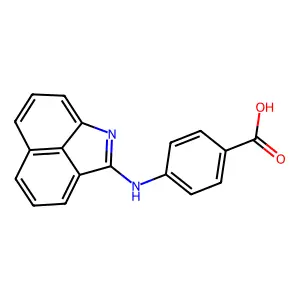 4-(Benzo[cd]indol-2-ylamino)benzoic acid structure