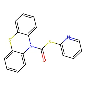 Phenothiazin-10-yl 2-pyridylthio ketone structure
