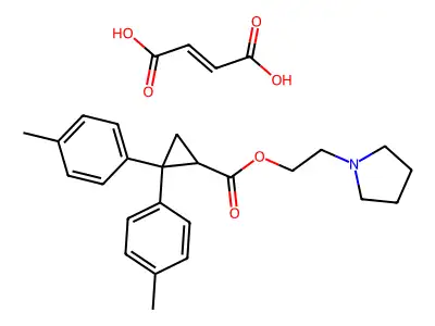 C24H29NO2.xC4H4O4 structure