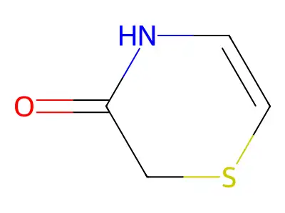 2H-1,4-Thiazin-3(4H)-one structure