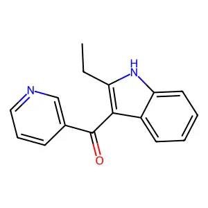 (2-Ethyl-1H-indol-3-yl)(pyridin-3-yl)methanone structure