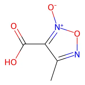 4-Methyl-2-oxo-1,2,5lambda~5~-oxadiazole-3-carboxylic acid structure